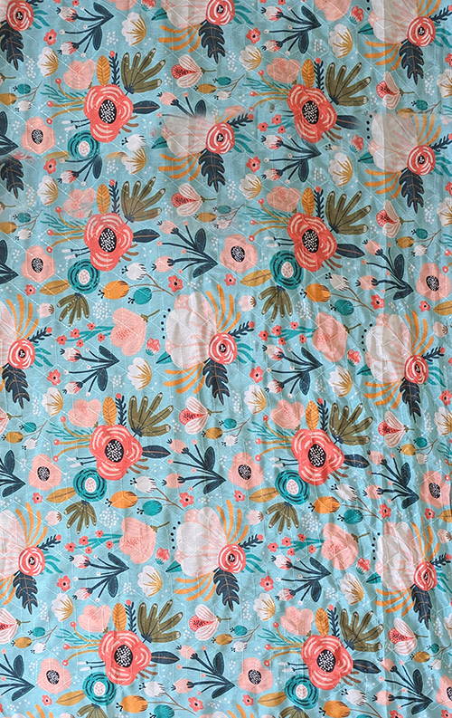 Fabric_Georgette_Floral blue.png customizable stitchable fabric